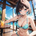 運動後のジュースは美味しいね 2枚目