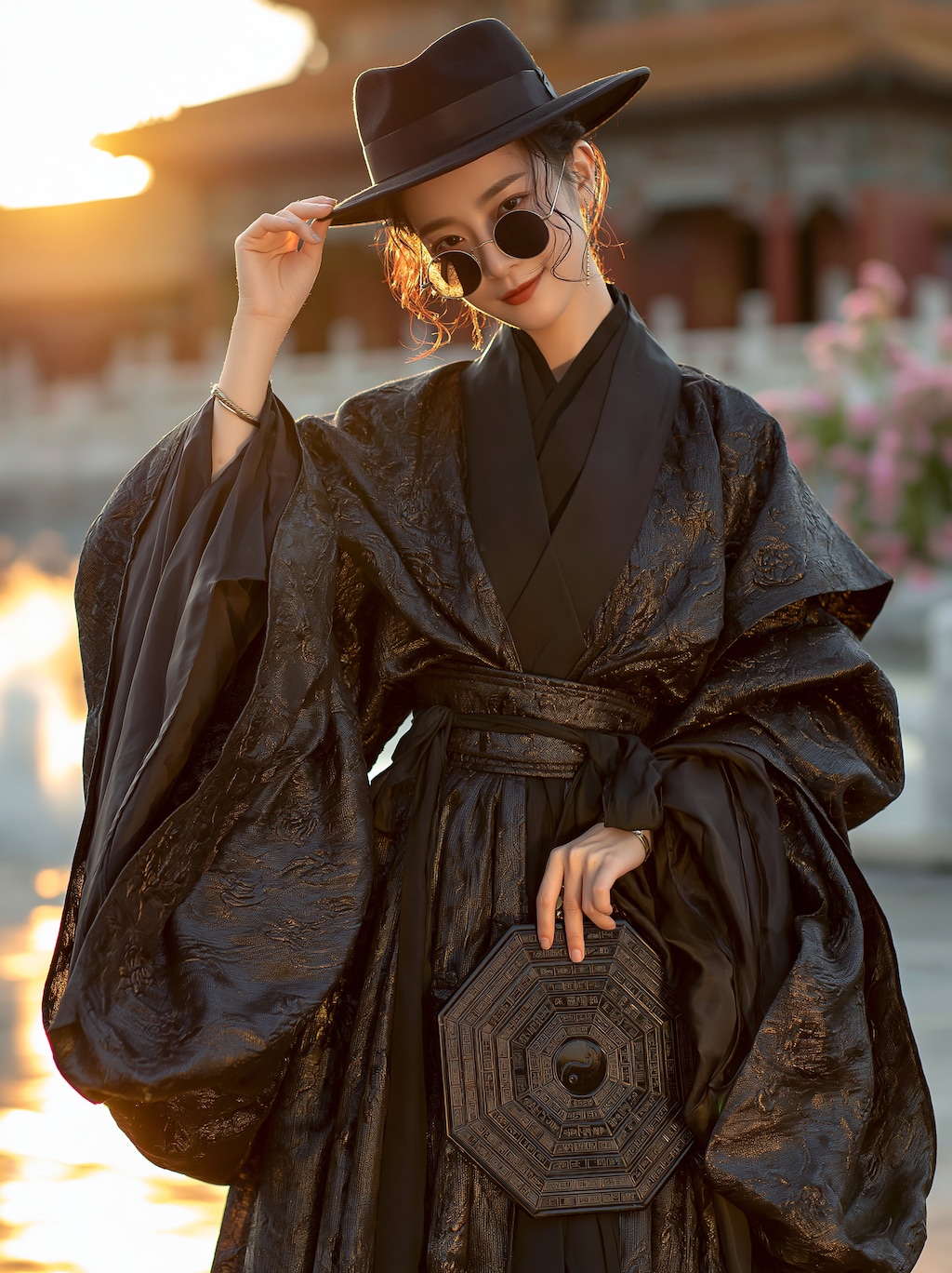 黒い漢服