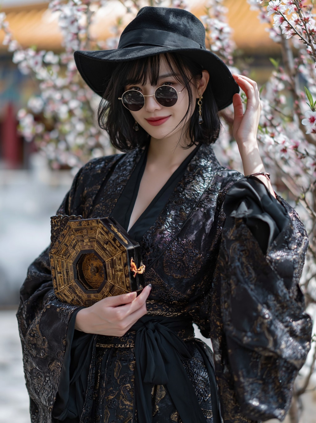 黒い漢服