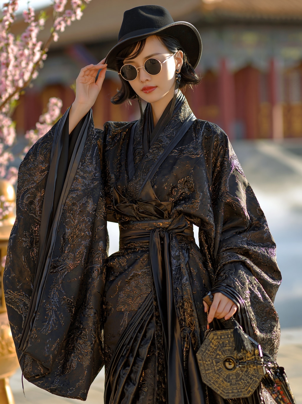 黒い漢服