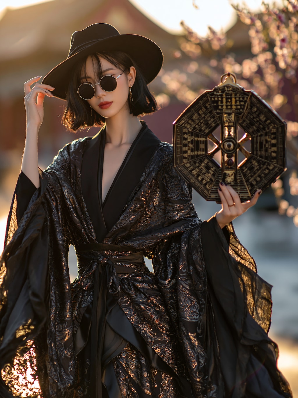 黒い漢服