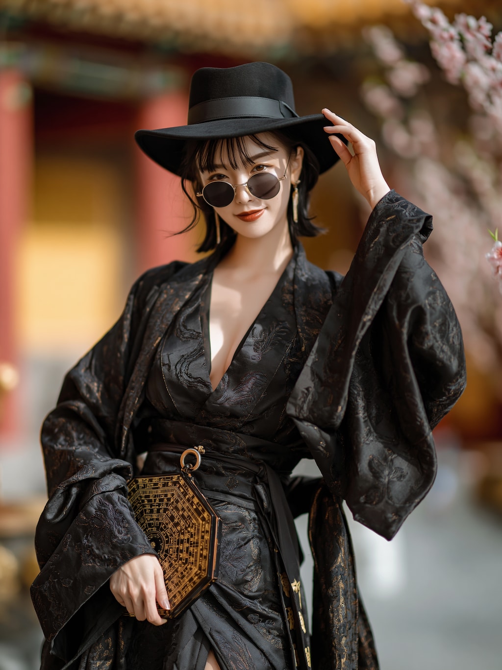 黒い漢服