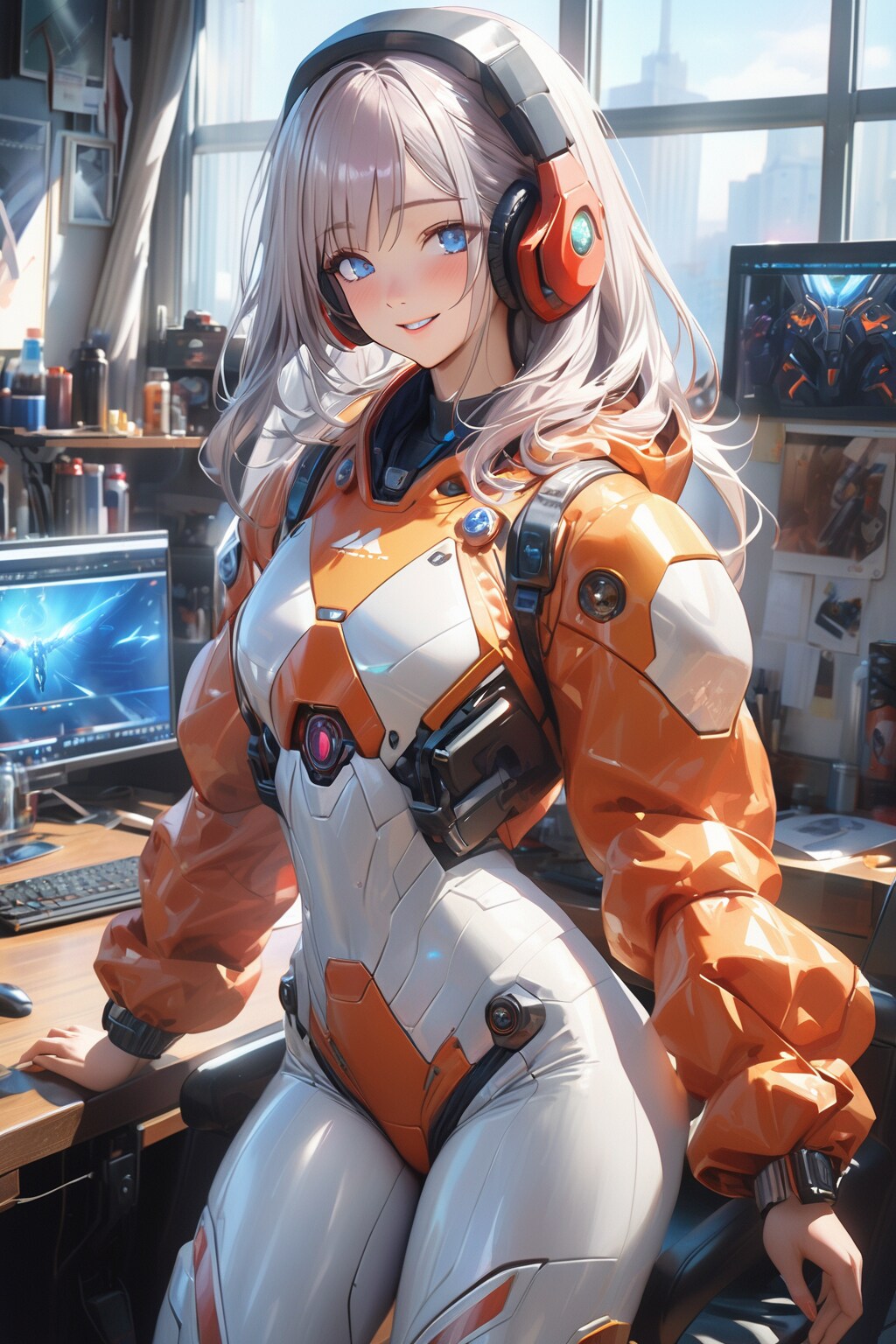 メカ戦士オペレーター | の人気AIイラスト・グラビア