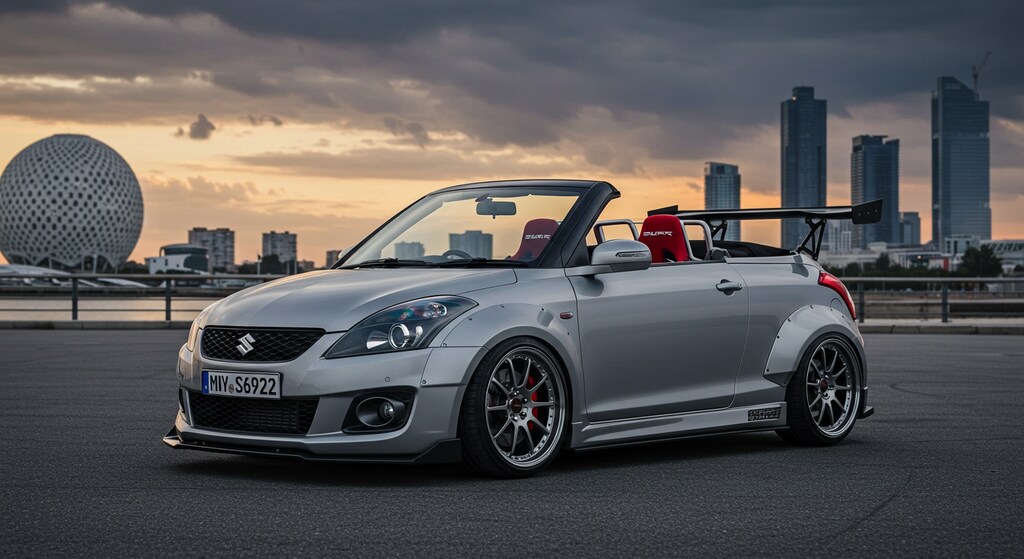 スイフトスポーツオープンカー