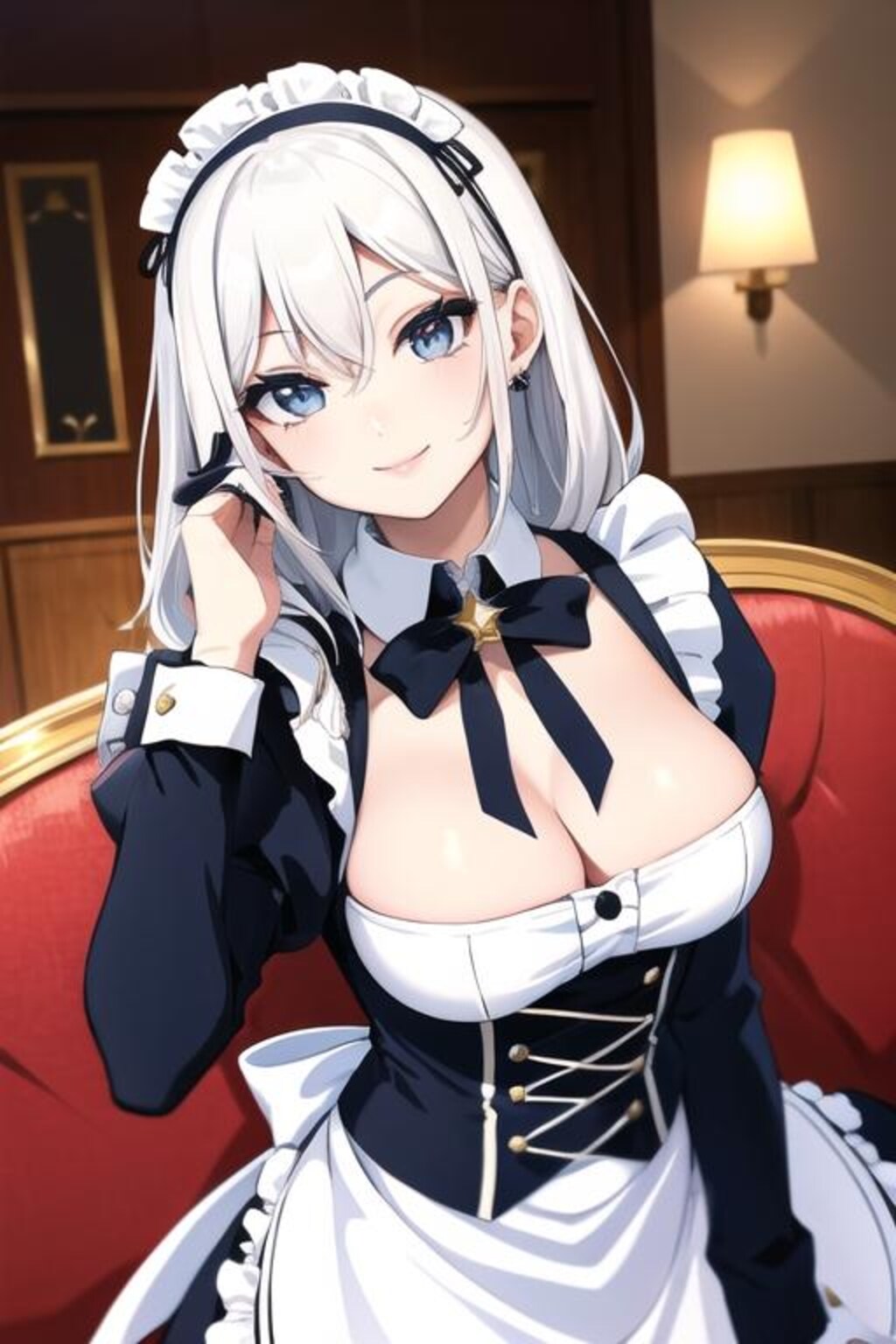 メイドは白髪に限る