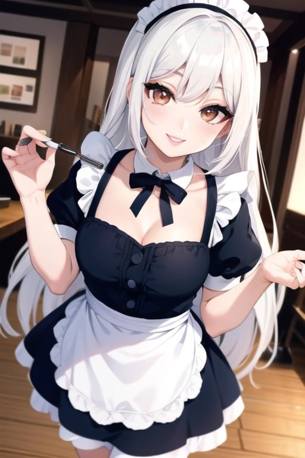 メイドは白髪に限る