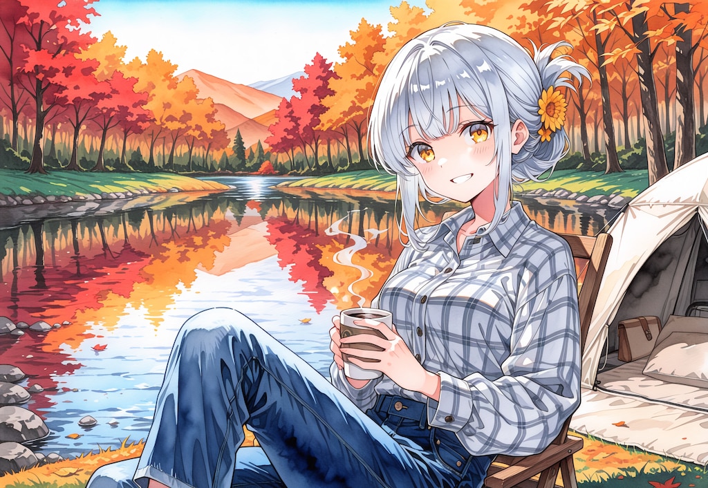 看板娘　autumn