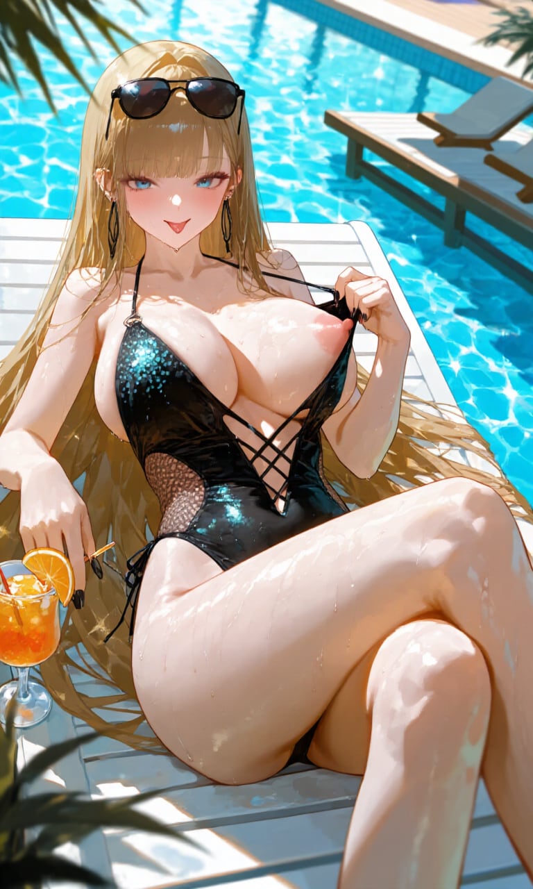 サラさんと水着エッチ