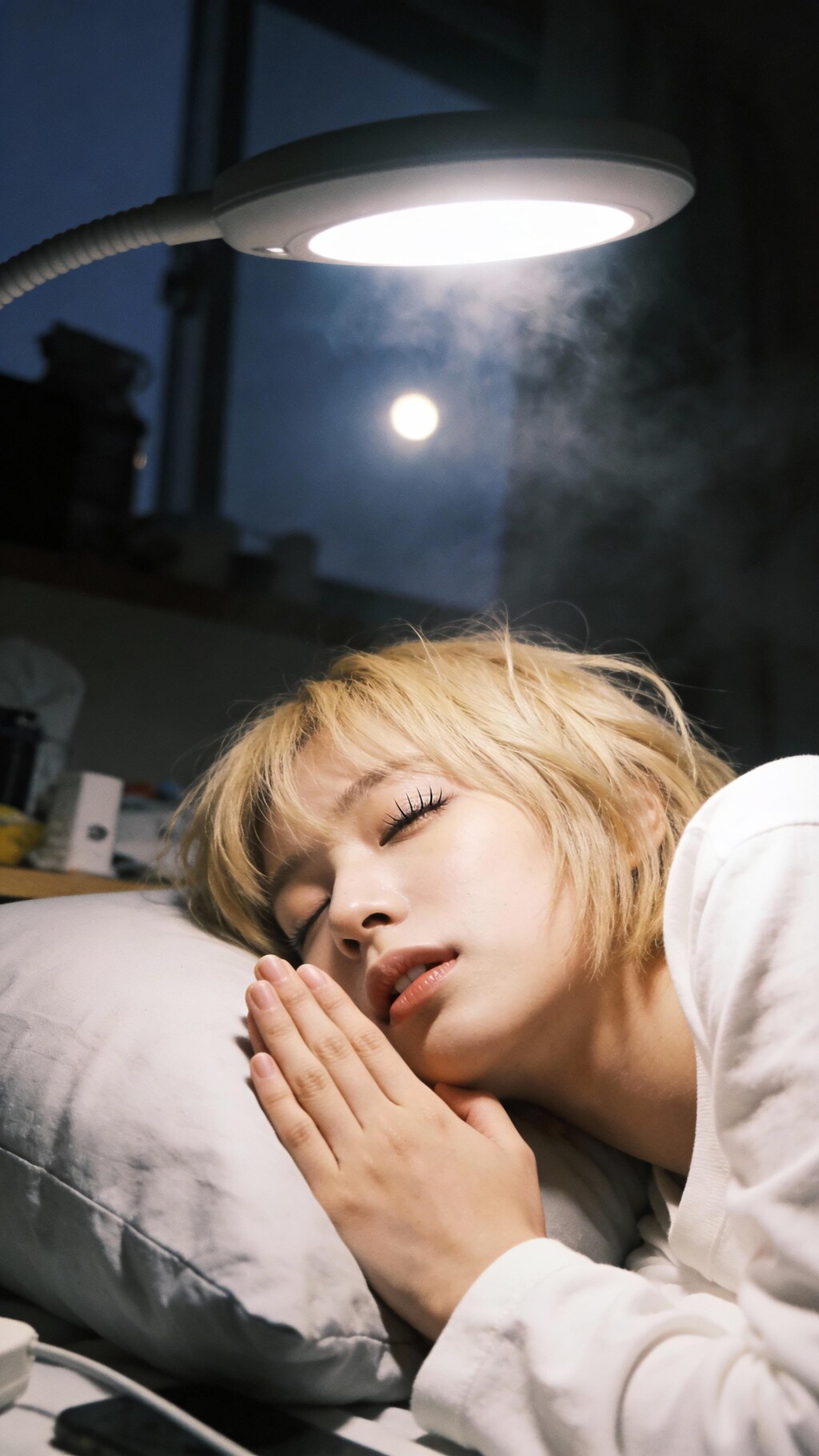 Silent Prayer in the Blue Hour