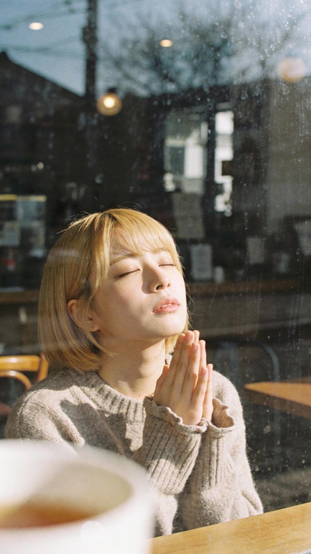 Silent Prayer in the Blue Hour