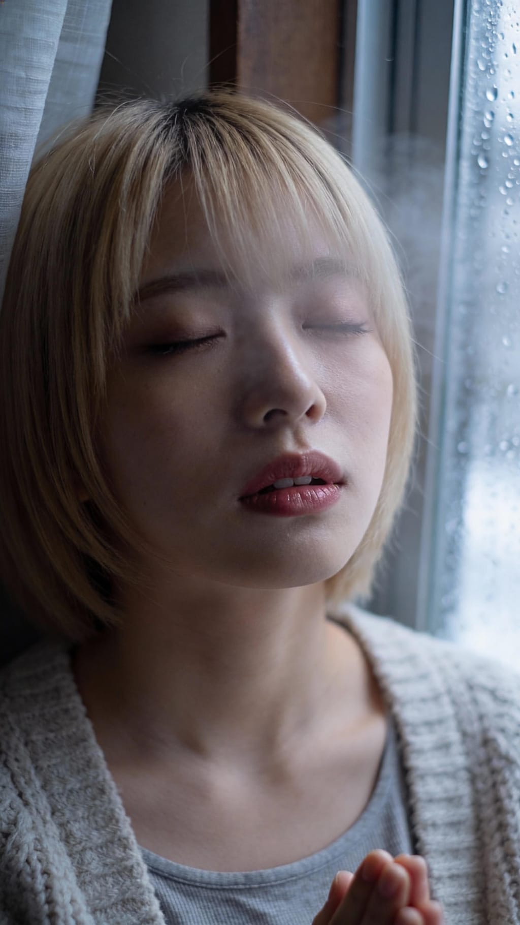 Silent Prayer in the Blue Hour