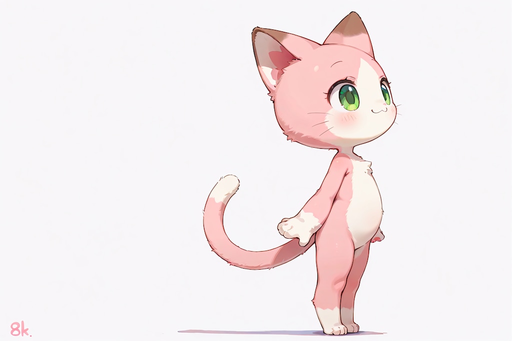 Geminiさんによるケモ度進化チャート