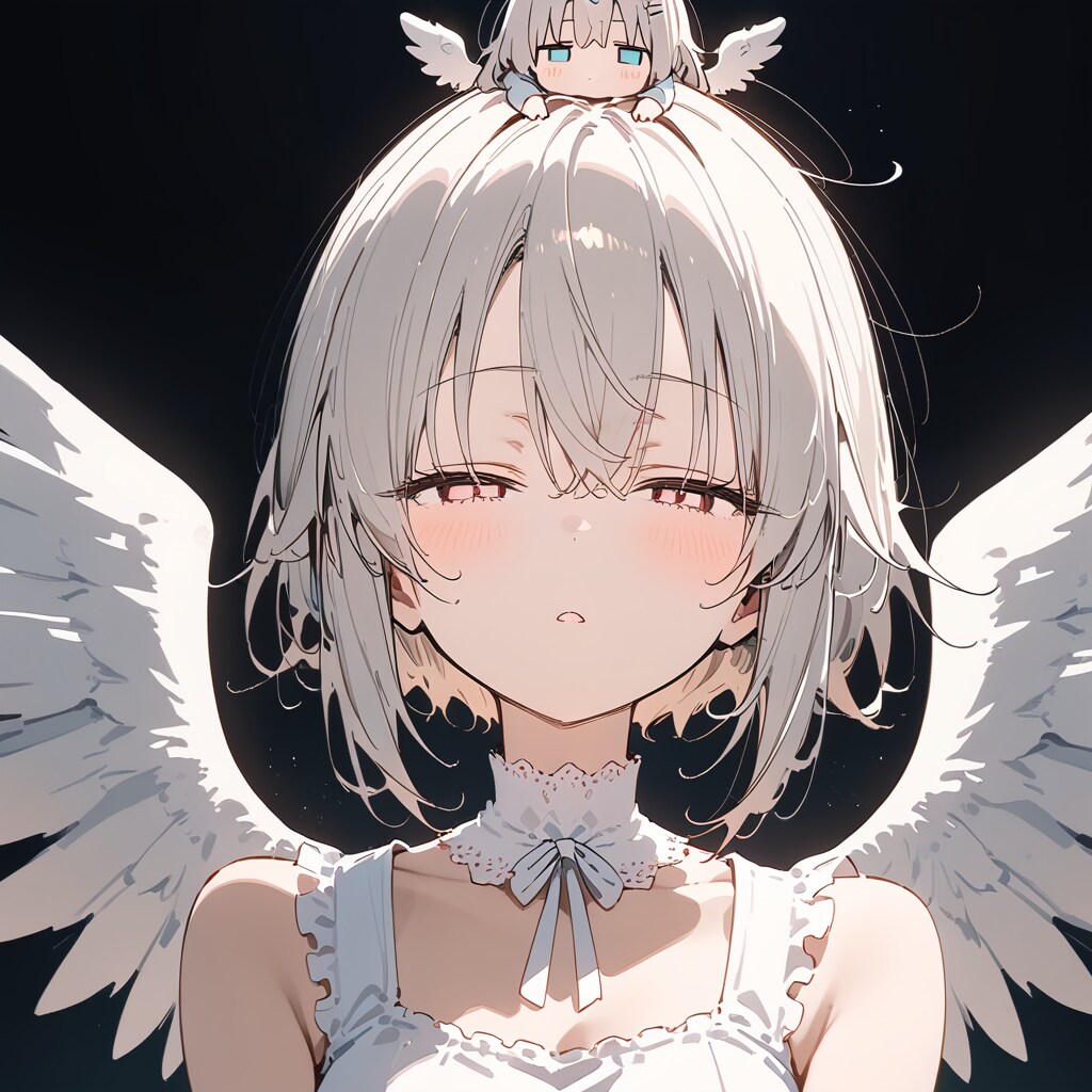 ジト目の天使さま
