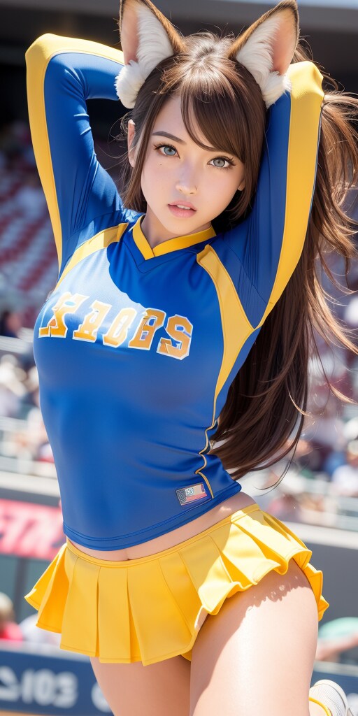チアガールのお姉さん
