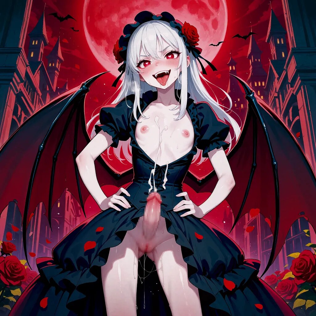 「んんっ…！力がみなぎりすぎてつい出してしまいましたわ…」