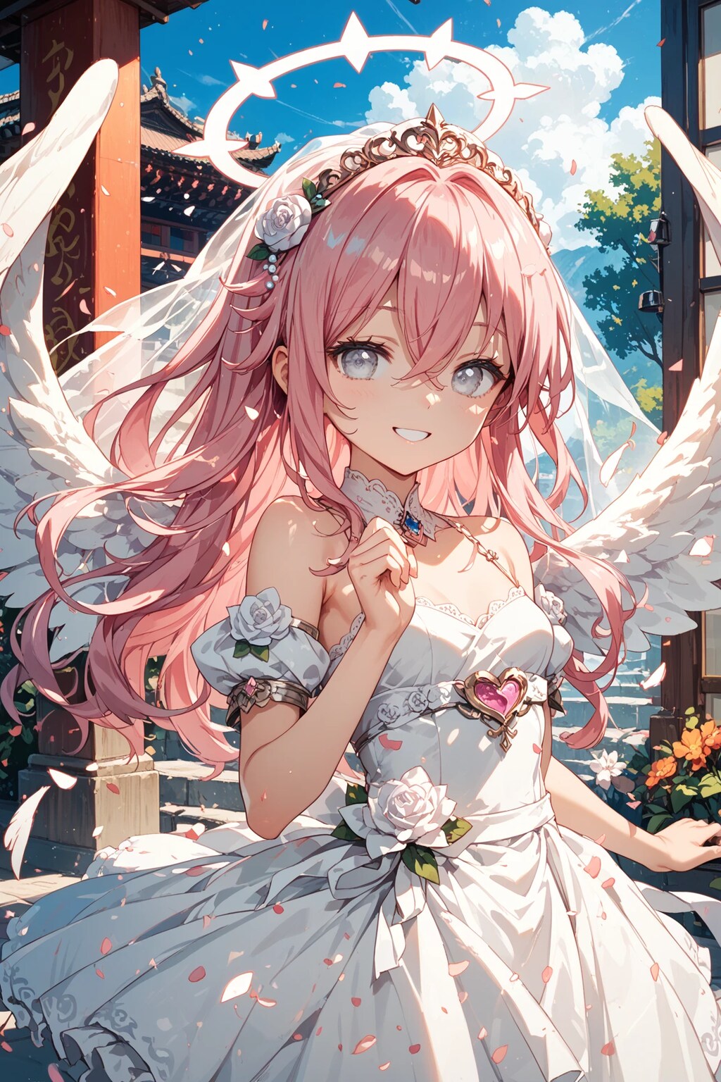 リエニエールと挙式