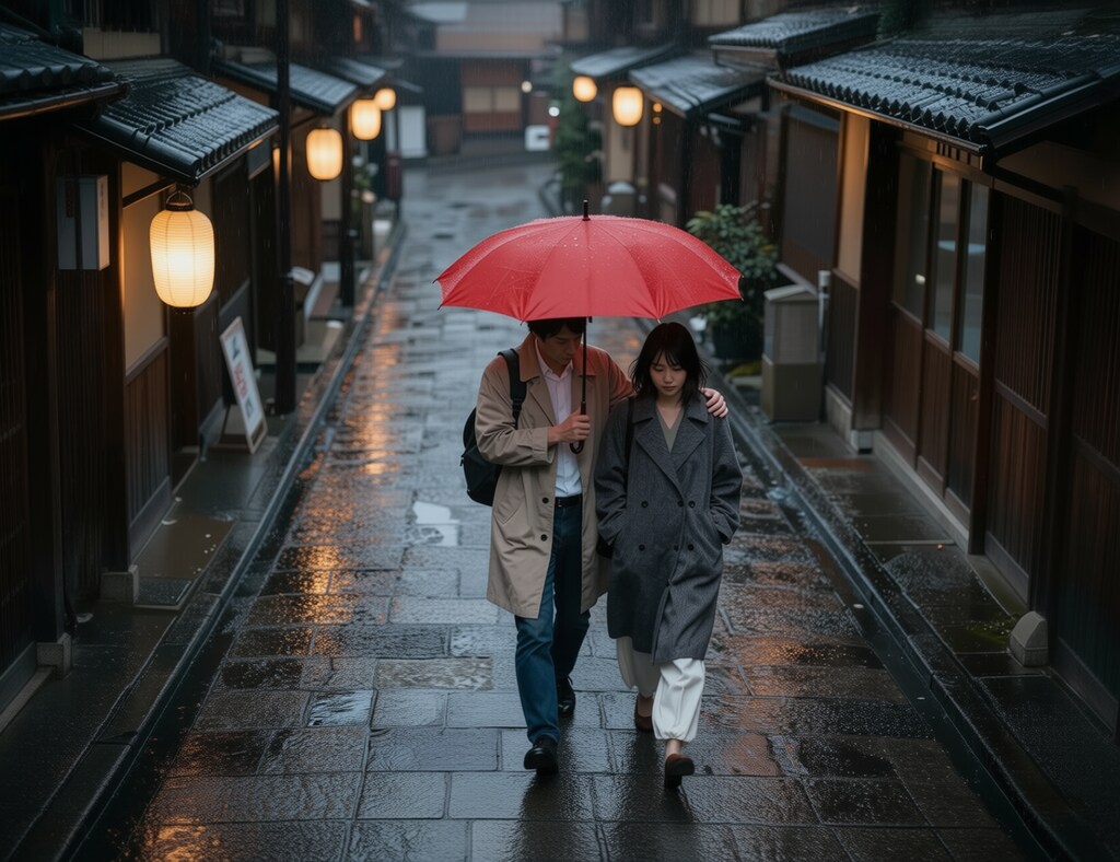 something in the rain