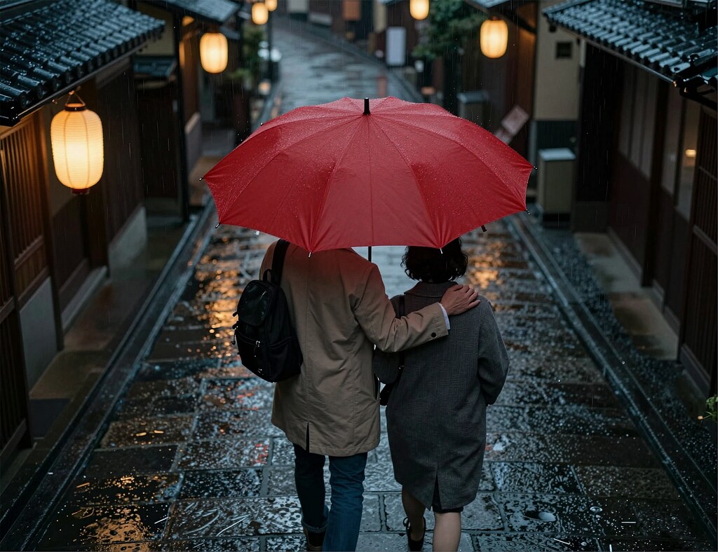 something in the rain