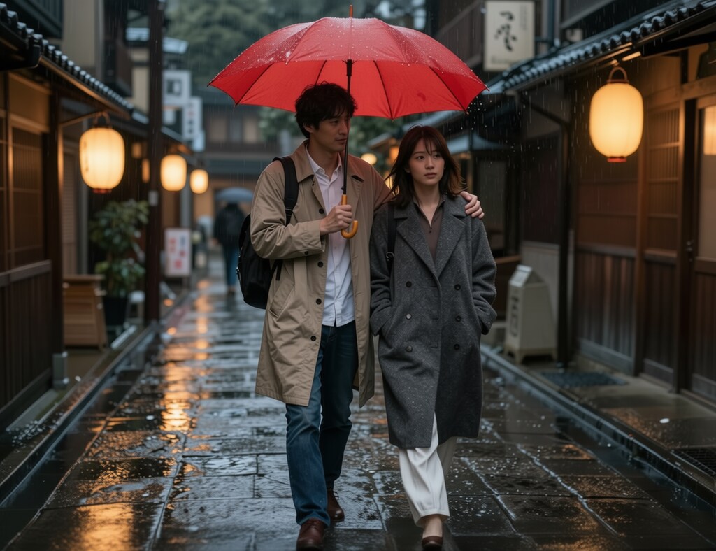 something in the rain