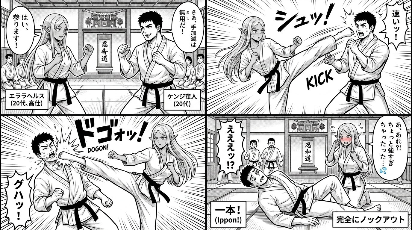 エルフの漫画