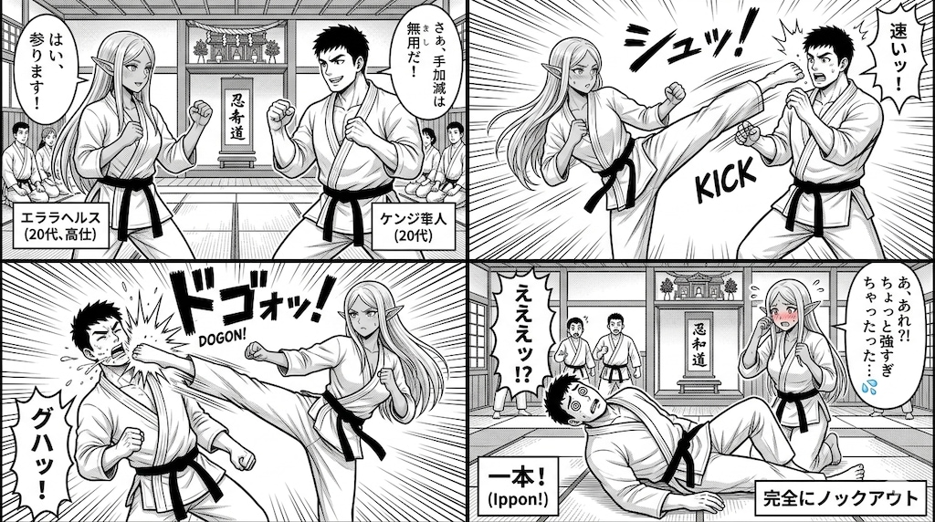 エルフの漫画