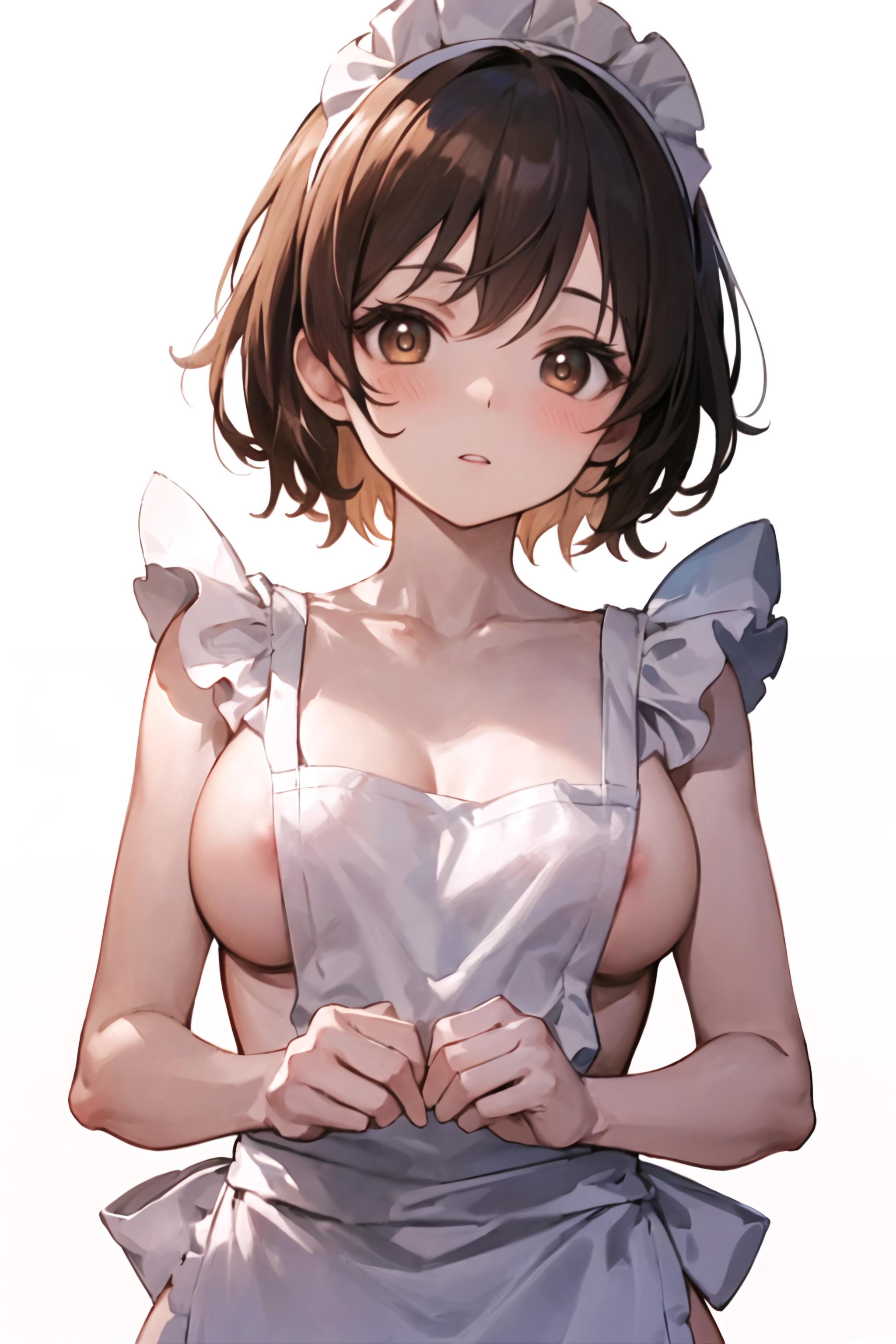 裸エプロン