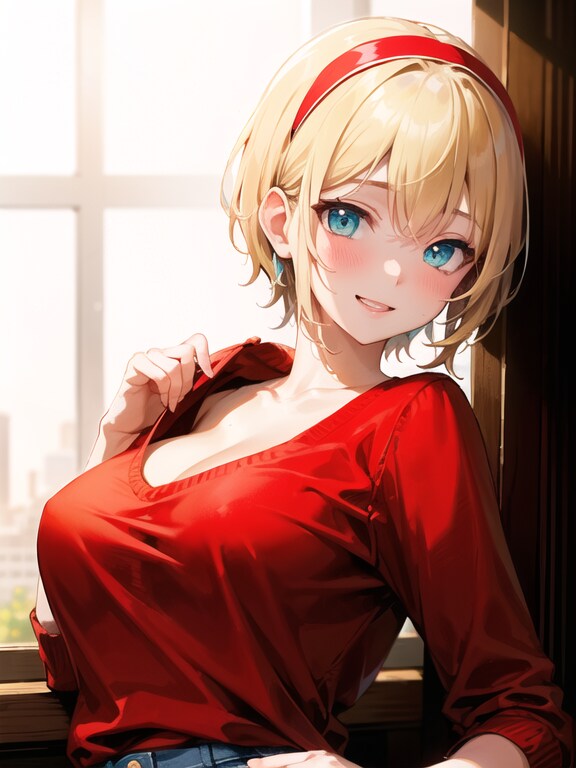 金髪ショートちゃん