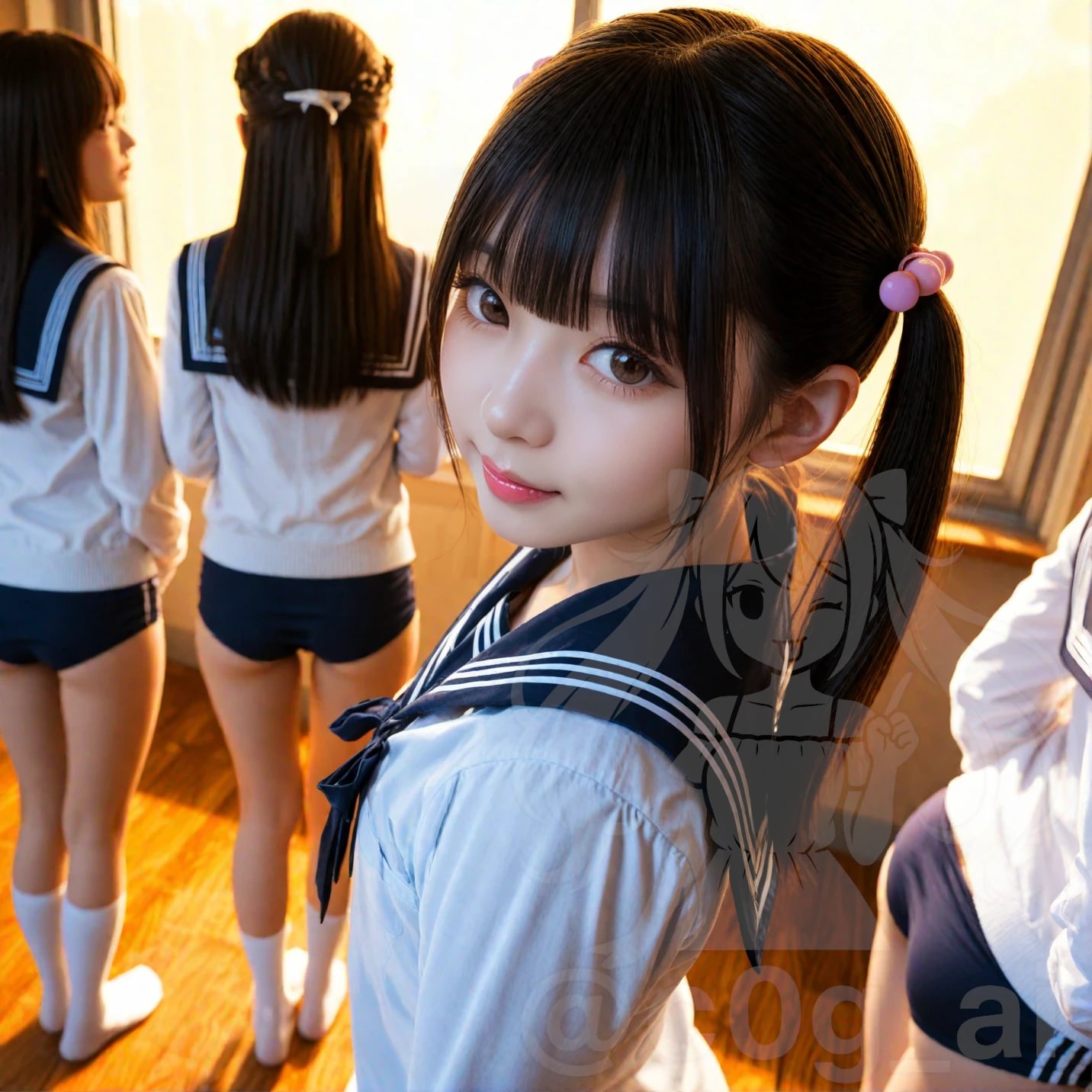 小尻ブルマとかセーラーローライズブルマ