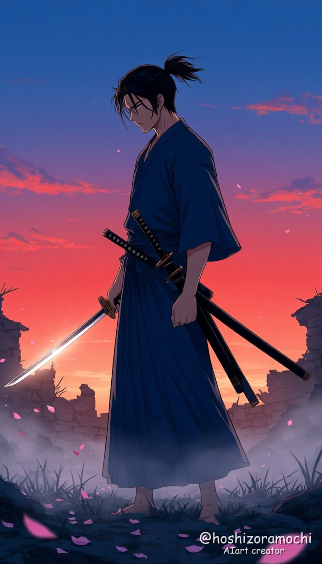 孤高の剣士、黎明に誓う - A lone swordsman swears to the dawn