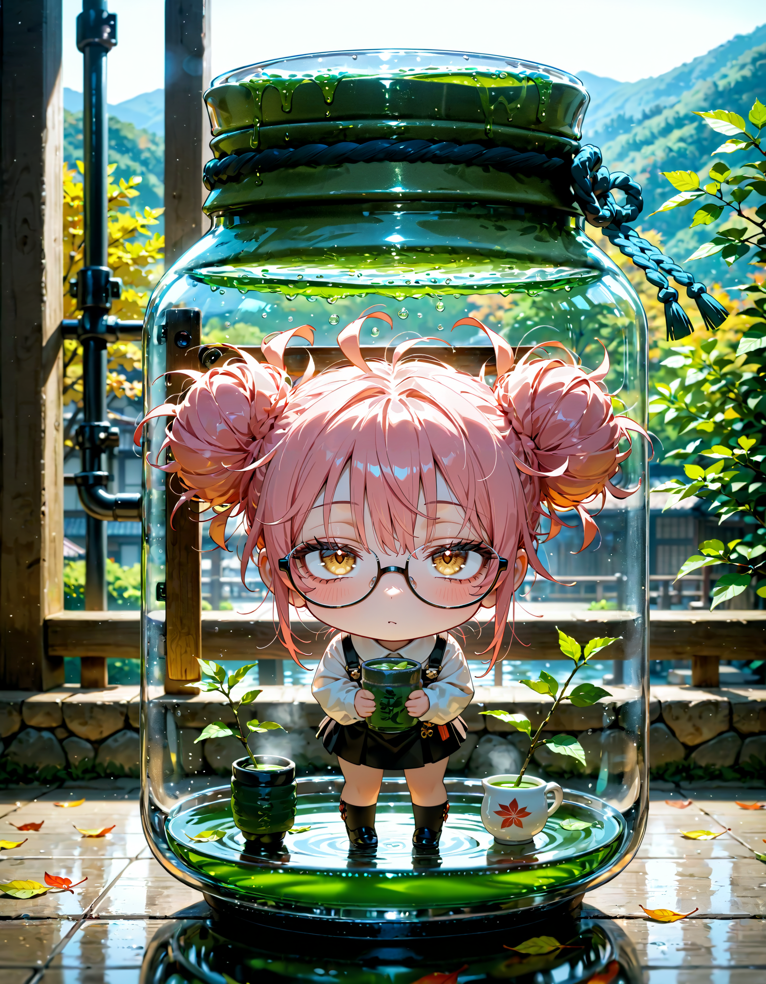 今日は何の日？　日本茶の日 | の人気AIイラスト・グラビア