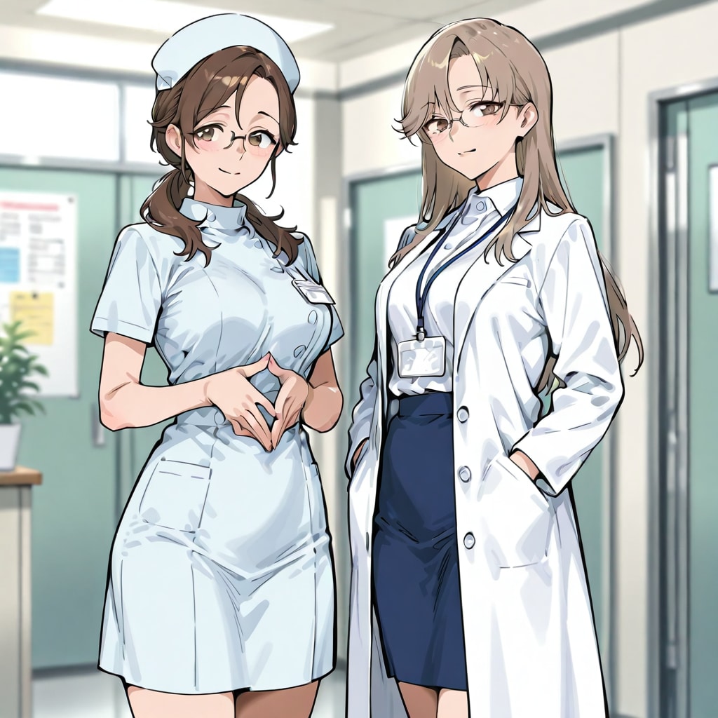 女医とナース | の人気AIイラスト・グラビア