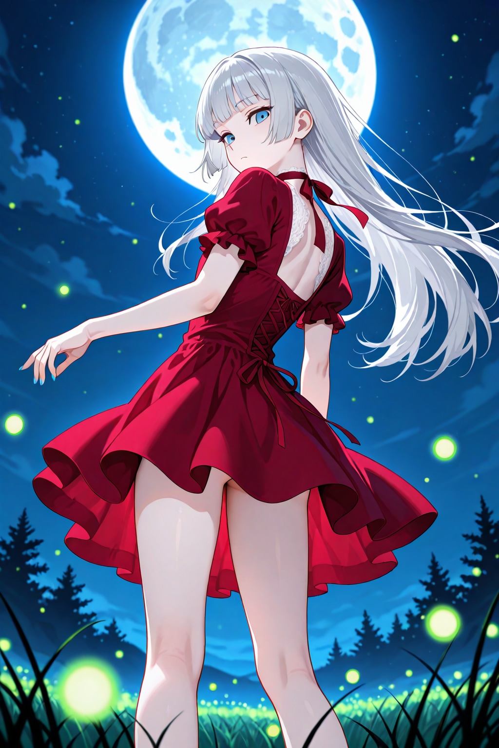 五百年目のノスタルジア #満月と蛍と雪女