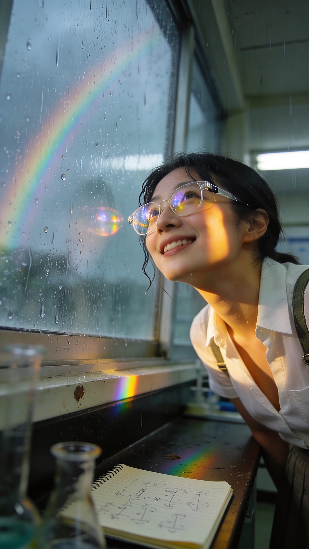 A Rainbow Through the Glass