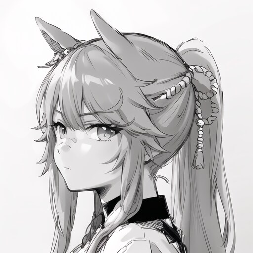 ナリタブライアン　素描風