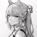 ナリタブライアン　素描風 2枚目