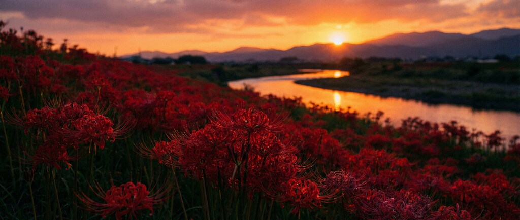 何となく彼岸花