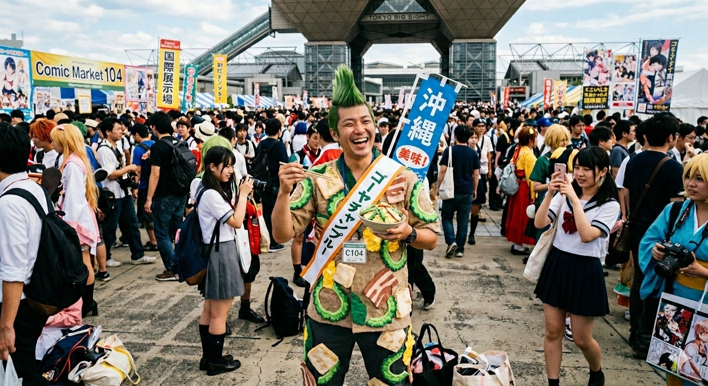 コスプレをあまりわからないままコミケに来た