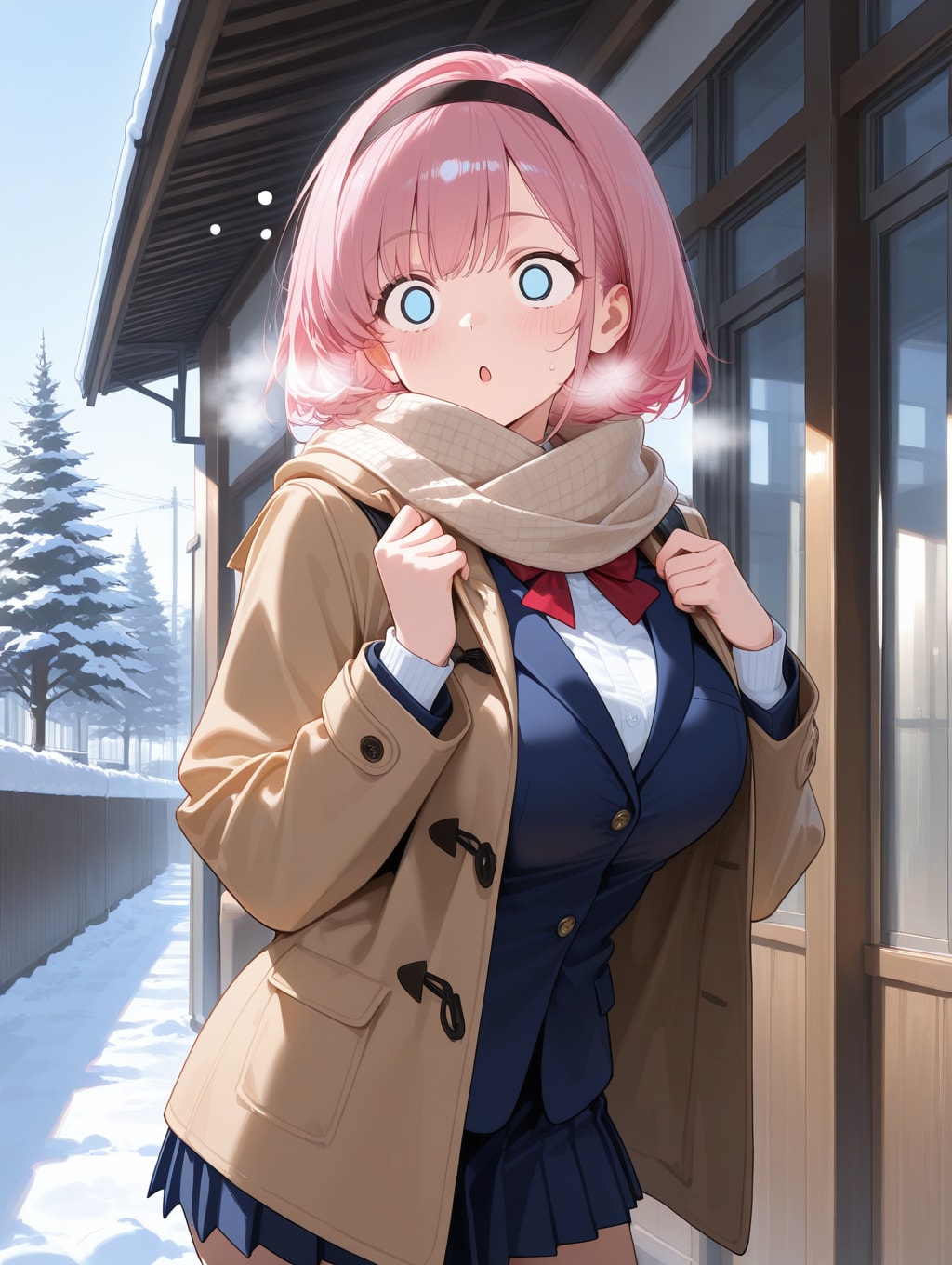 今日から仕事（学校）かぁ…