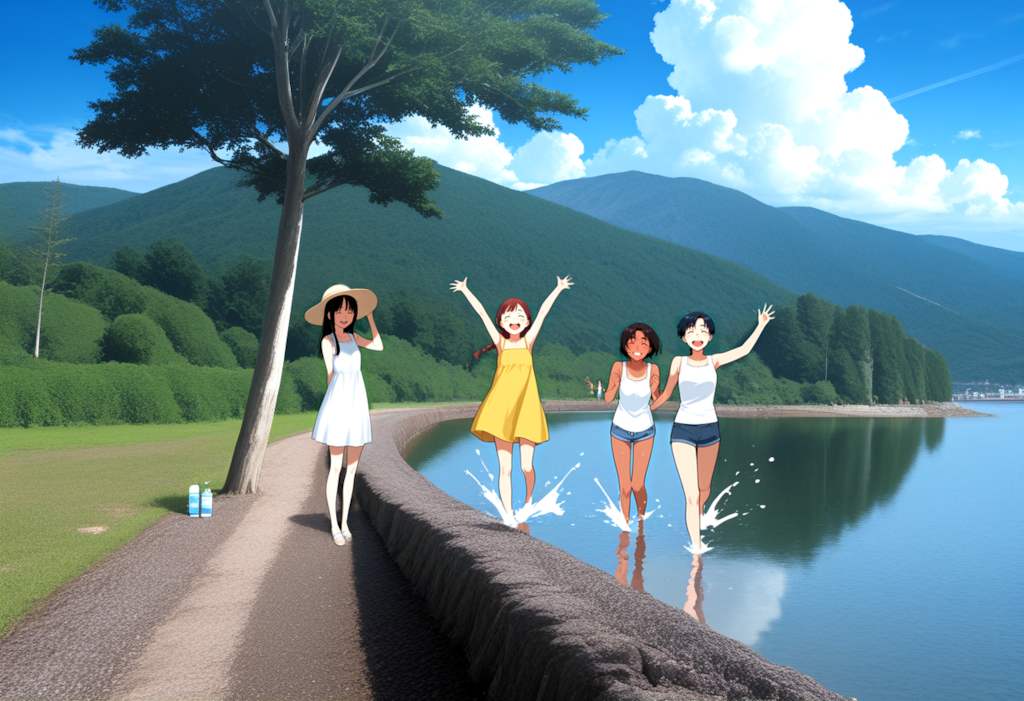 また来年も遊ぼ～ね～！！