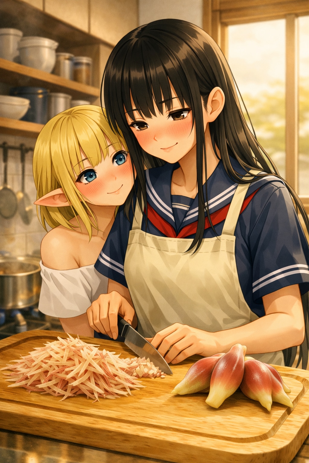 ちょっと待っててね。（いいみょうがの日）