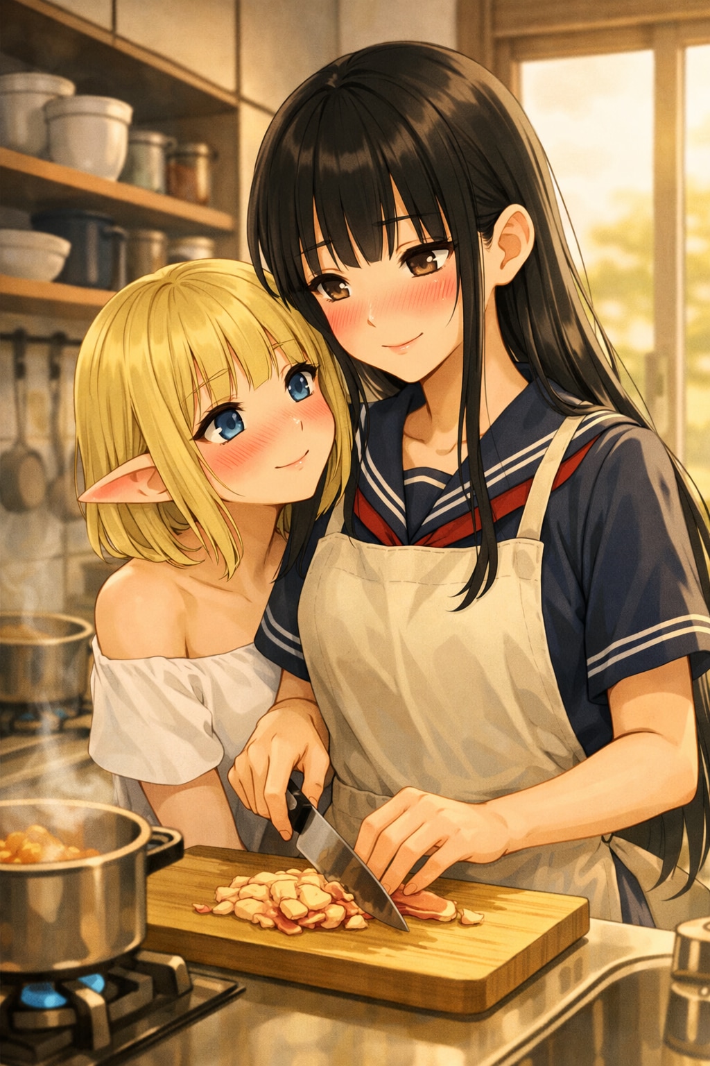 ちょっと待っててね。（いいみょうがの日）
