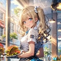 バーガーレストラン 2枚目