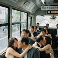 痴女が乗ってくるバス 9枚目