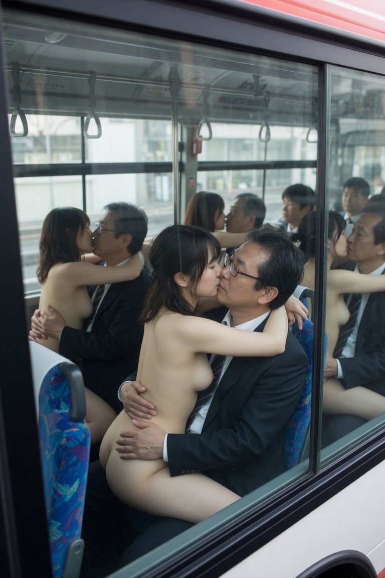 痴女が乗ってくるバス