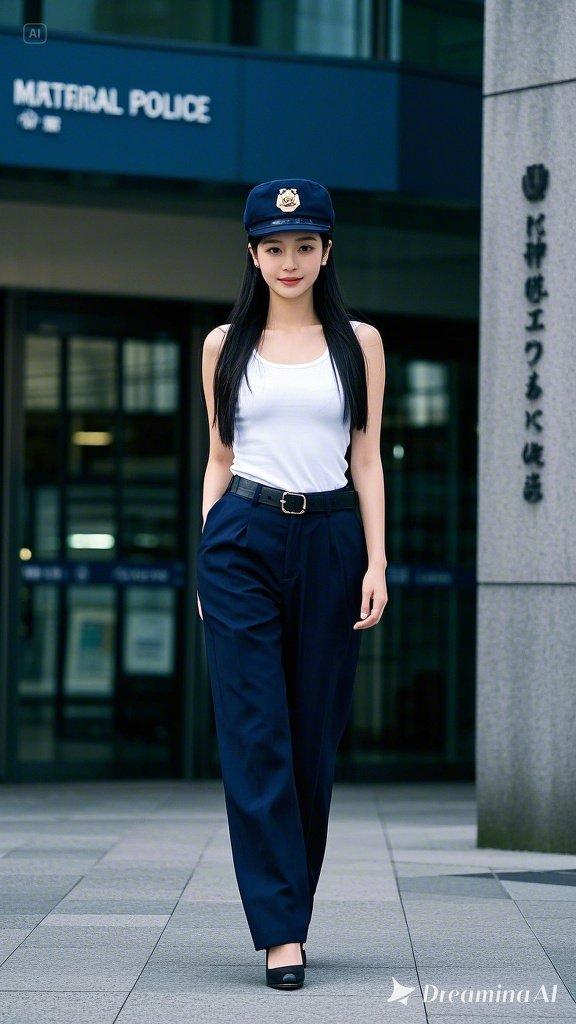 リアルかっこかわいい婦警