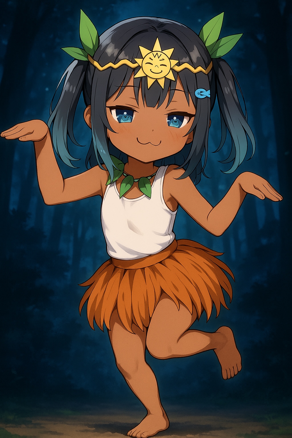 キタキタ踊りのこなつちゃん