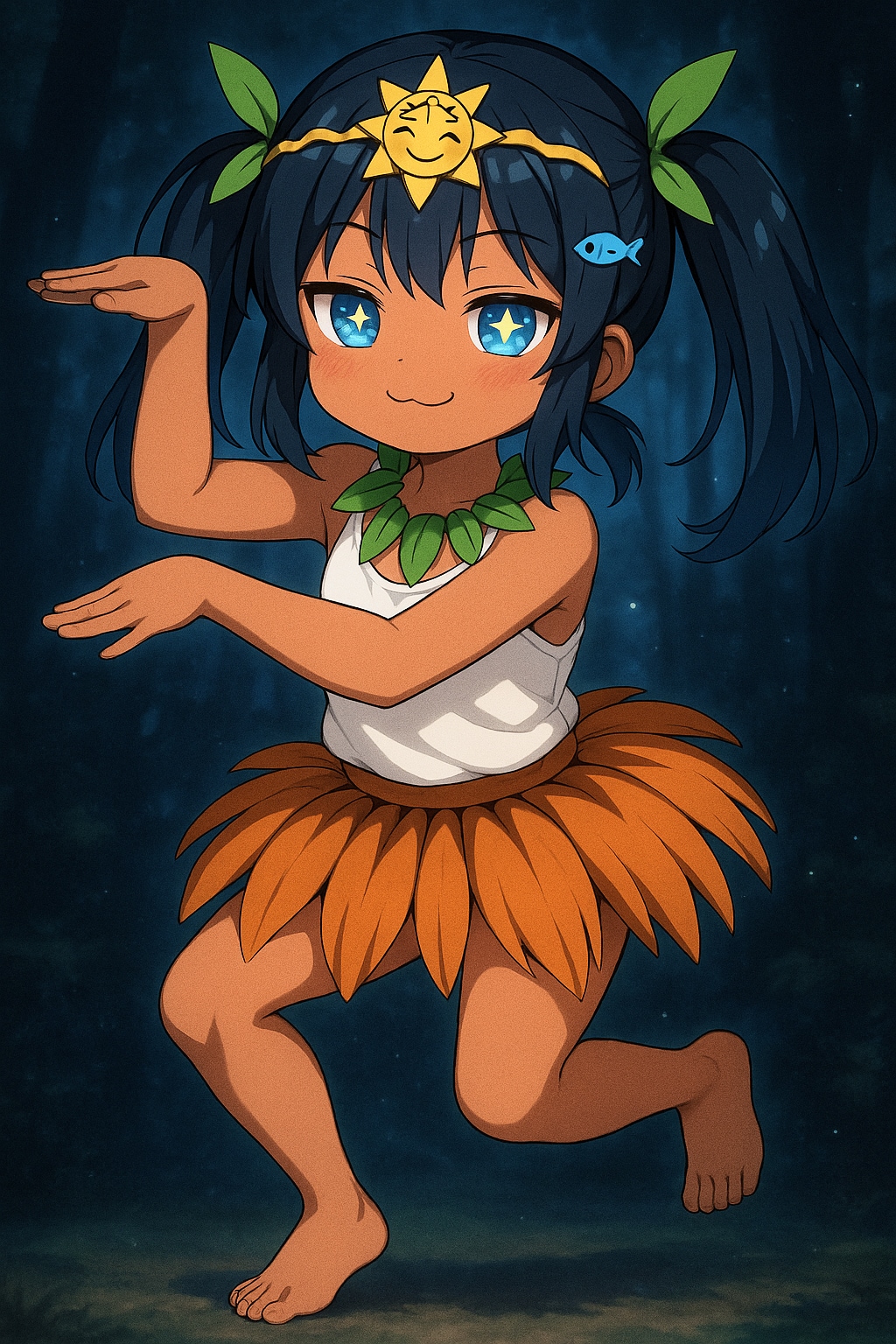 キタキタ踊りのこなつちゃん