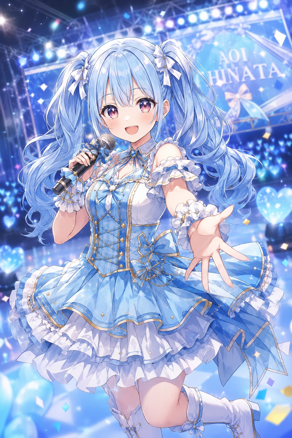 青空へ届け！あおいの全力アイドルスマイル🩵✨