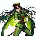 紅い瞳と緑の刃が悪人倒す！ 3枚目