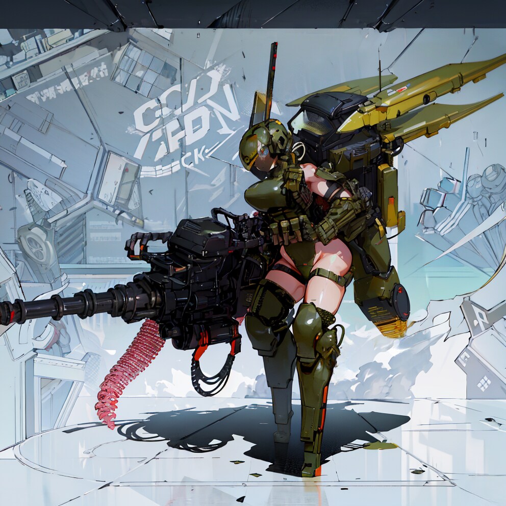 Girl and Robot1110